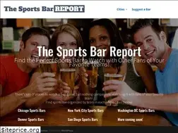 Sites similar to sportsbarreport.com
