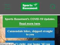 Sites similar to sportsbasement.com