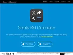 Sites similar to sportsbetcalculator.com