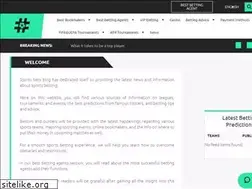 Sites similar to sportsbetsblog.com