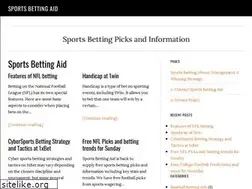 Sites similar to sportsbettingaid.com