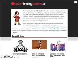 Sites similar to sportsbettingcanadian.ca