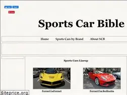Sites similar to sportscarbible.com