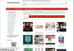 Sites similar to sportscardchecklist.com
