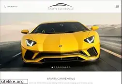 Sites similar to sportscarrentalsonline.com.au