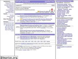Sites similar to sportsci.org