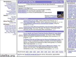 Sites similar to sportscience.sportsci.org