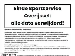 Sites similar to sportserviceoverijssel.nl