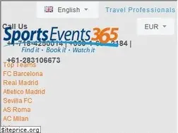 Sites similar to sportsevents365.com