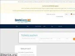 Sites similar to sportsevents365.de