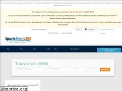 Sites similar to sportsevents365.fr