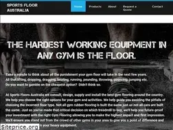Sites similar to sportsfloor.com.au