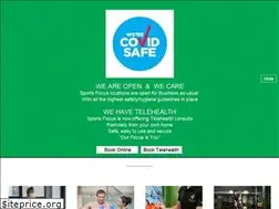 Sites similar to sportsfocusphysio.com.au