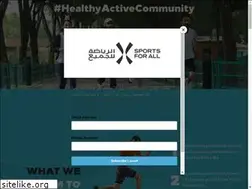 Sites similar to sportsforall.com.sa