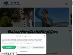 Sites similar to sportsforfuture.de
