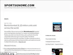 Sites similar to sportsgnome.com
