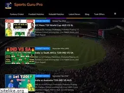 Sites similar to sportsgurupro.com
