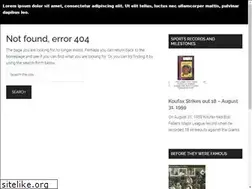 Sites similar to sportshistorytoday.com