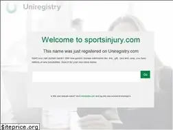 Sites similar to sportsinjury.com