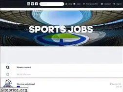 Sites similar to sportsjobs.fr