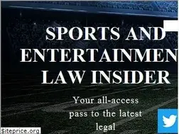 Sites similar to sportslawinsider.com