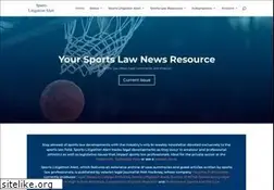 Sites similar to sportslitigationalert.com