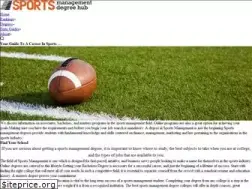 Sites similar to sportsmanagementdegreehub.com