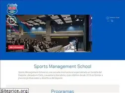 Sites similar to sportsmanagementschool.es