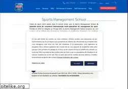 Sites similar to sportsmanagementschool.fr