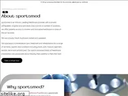 Sites similar to sportsmed.com.au