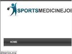 Sites similar to sportsmedicinejobsnetwork.com
