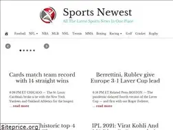 Sites similar to sportsnewest.com