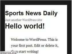 Sites similar to sportsnews.pro