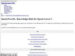 Sites similar to sportsnews9x.com
