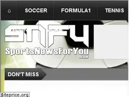 Sites similar to sportsnewsforyou.com