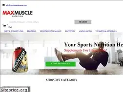 Sites similar to sportsnutritionbymaxmuscle.com