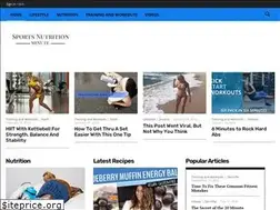 Sites similar to sportsnutritionminute.com