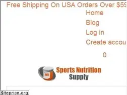 Sites similar to sportsnutritionsupply.com