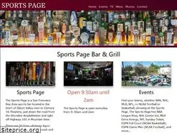Sites similar to sportspagesf.com