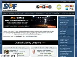Sites similar to sportspicksforum.com