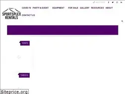 Sites similar to sportsplexrentals.com