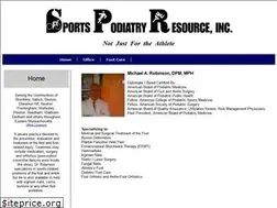 Sites similar to sportspodiatry.com