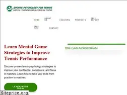 Sites similar to sportspsychologytennis.com