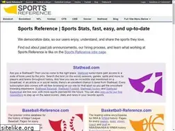 Sites similar to sportsreference.com