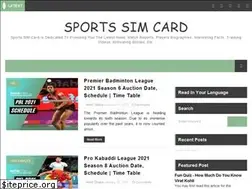 Sites similar to sportssimcard.com