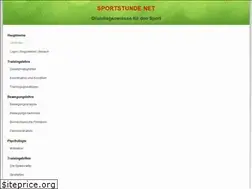 Sites similar to sportstunde.net