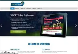Sites similar to sportsubs.com.au