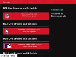 Sites similar to sportsurge.site