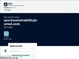 Sites similar to sportsustainabilityjournal.com
