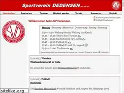 Sites similar to sportverein-dedensen.de